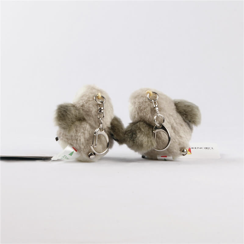 Couple Cute Penguin Keychain Bag Charm With Magnet