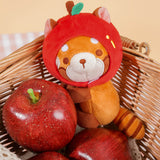 Red Panda Stuffed Plush Bag Charm, Clip on Red Panda