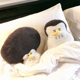 Afro-hair Penguin Stuffed Plush, Funny Animal Plush Toy