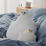 Chubby Seagull Stuffed Animal Plush Pillow