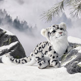 Realistic Snow Leopard Stuffed Plush Toy