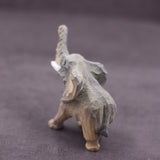 Handmade Carved Elephant Figurine
