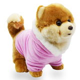 Realistic Pomeranian Dog in Clothes Stuffed Animal Plushies