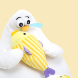 Chubby Holiday Seagull Stuffed Animal Plush Toy