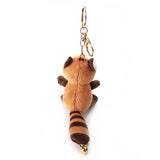 Red Panda Plush Bag Charm, Stuffed Animal Keychain