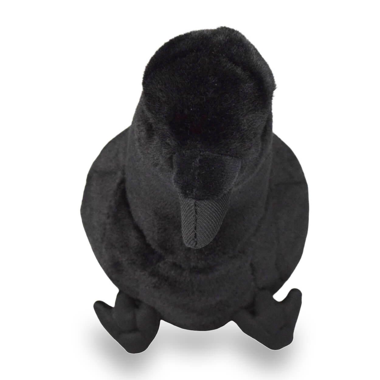 Realistic Large-Billed Crow Stuffed Animal Plush Toy