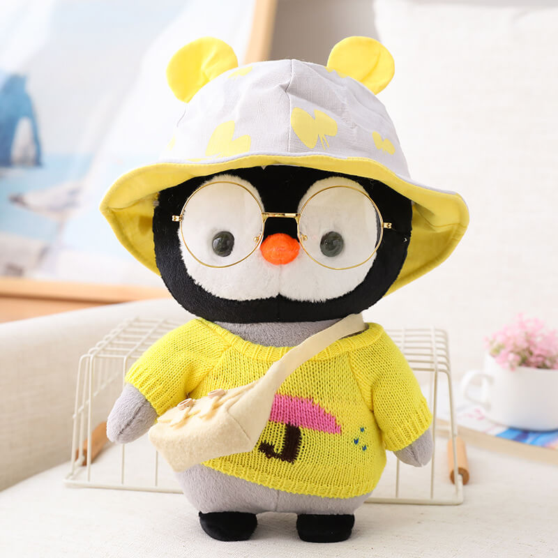 Cute Dress Up Penguin Stuffed Plush Toy For Gifts