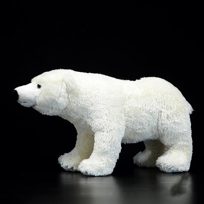 Realistic Polar Bear Stuffed Animal Plush Toy