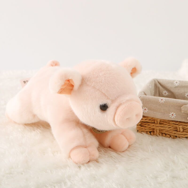 Pink Pig Cute Stuffed Animal Plush Toy Soft Pig Plushies