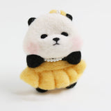 Wool Felt Panda Bag Charm 