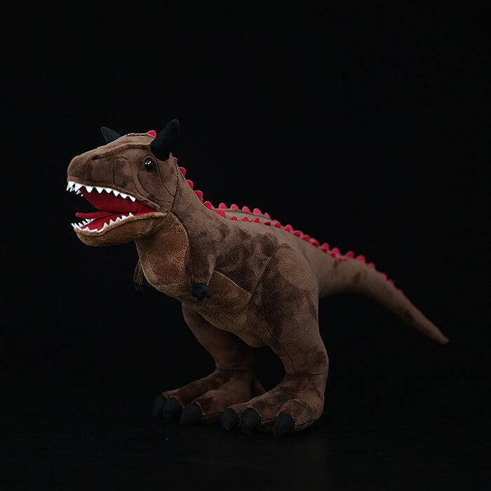 Realistic Carnotaurus Dinosaur Stuffed Animal Plush Toy