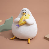 Chubby Holiday Seagull Stuffed Animal Plush Toy