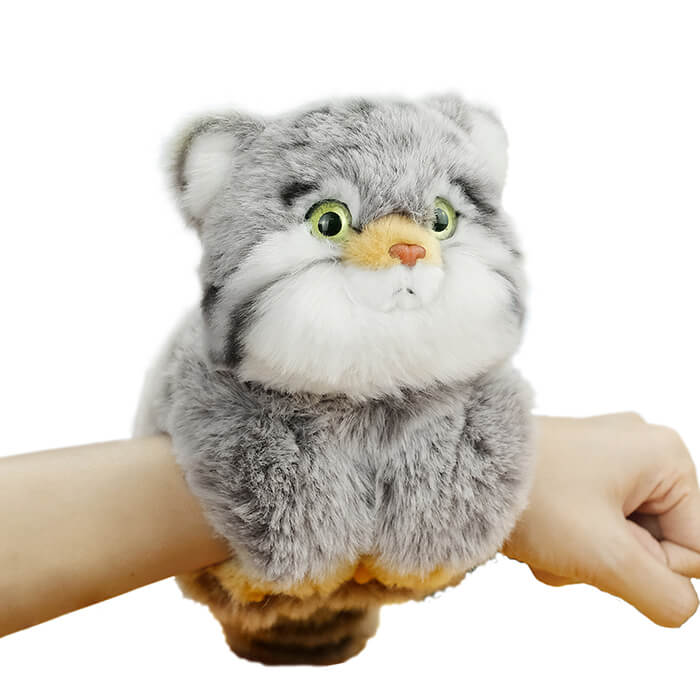 Pallas's Cat Stuffed Plush Slap Bracelet