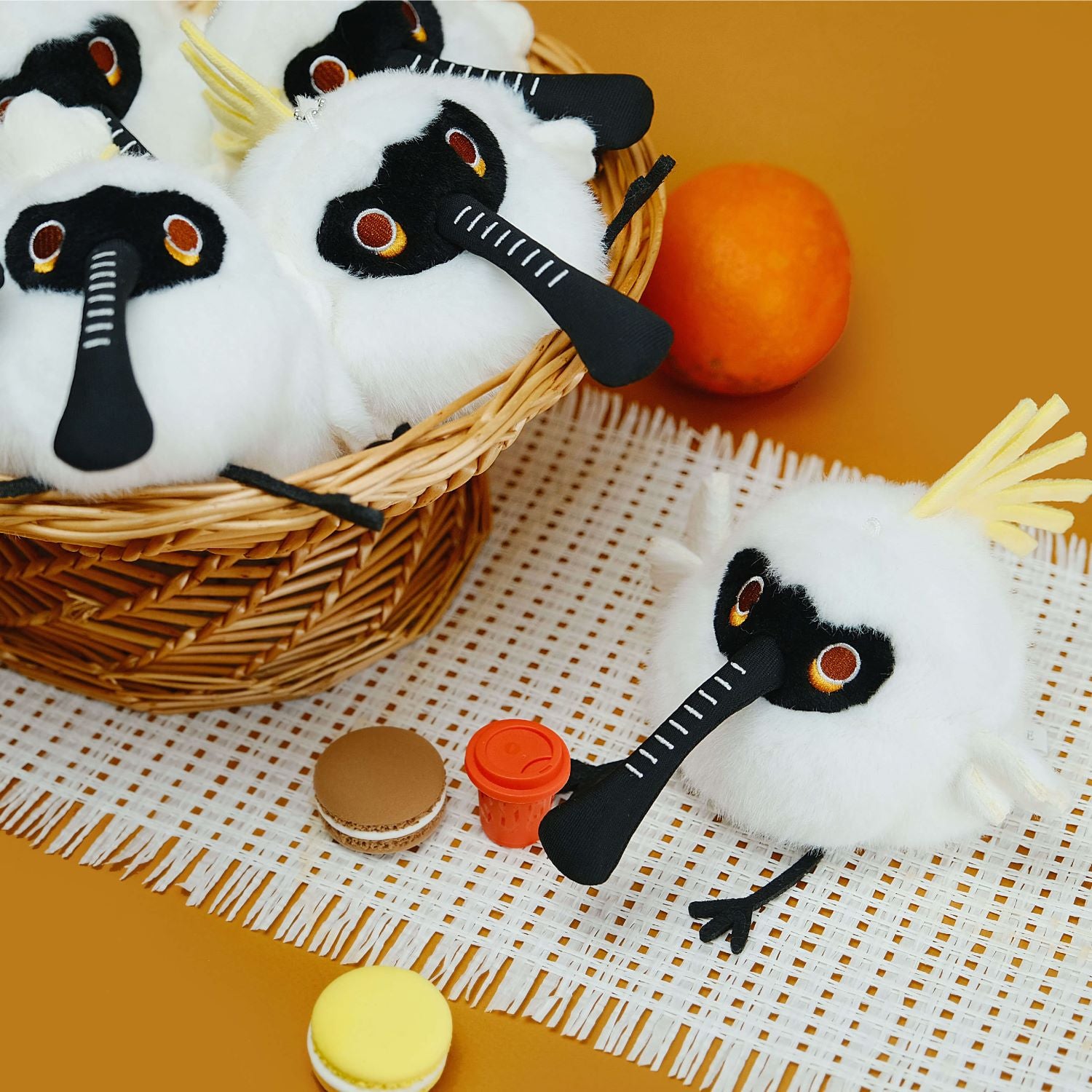 Cute Black-faced Spoonbill Stuffed Plush Toys