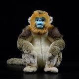 Realistic Golden Monkey Stuffed Animal Plush Toy