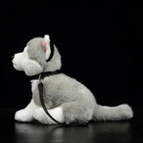 Realistic Husky Cub Dog Stuffed Animal Plush Toy