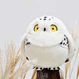 Chubby Snowy Owl Stuffed Animal Plush Toy, Realistic Plushies