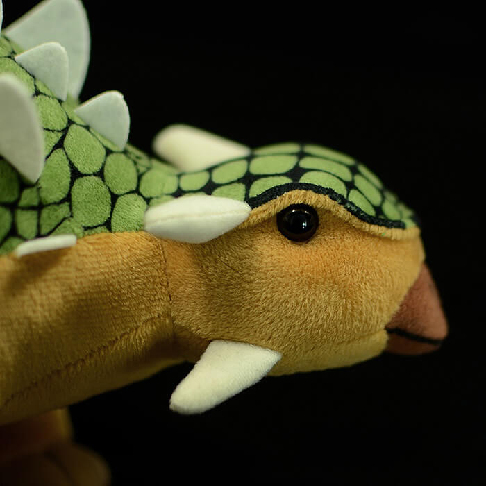 Realistic Ankylosaurus Stuffed Animal Plush Toy