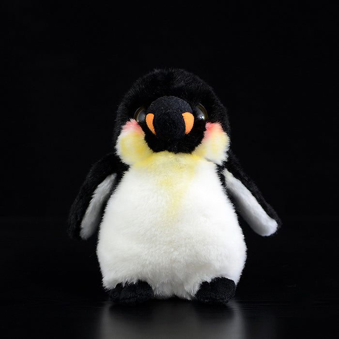 Lifelike Chubby Emperor Penguin Cub Stuffed Animal