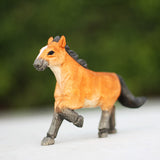 Handmade Carved Horse Figurine