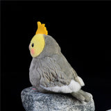 Realistic Chubby Cockatiel Stuffed Animal Plush Toy