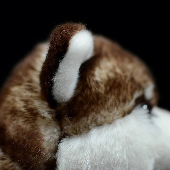 Realistic Husky Dog Stuffed Animal Plush Toy