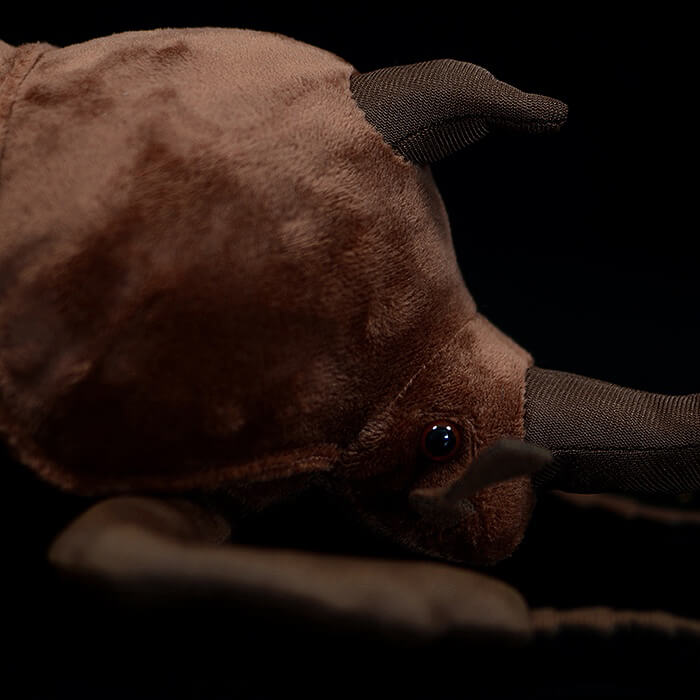 Realistic Japanese Rhinoceros Beetle Stuffed Animal Plush Toy