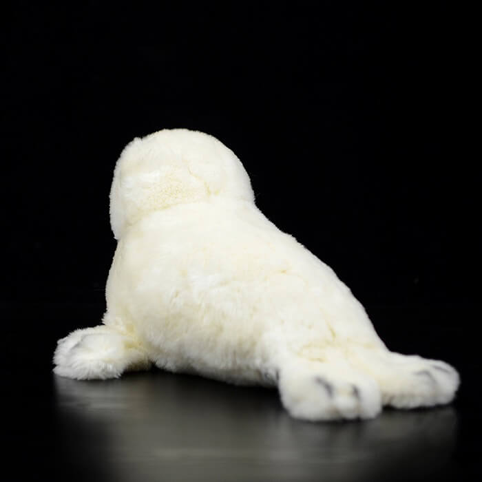 Realistic Harp Seal Stuffed Animal Plush Toy