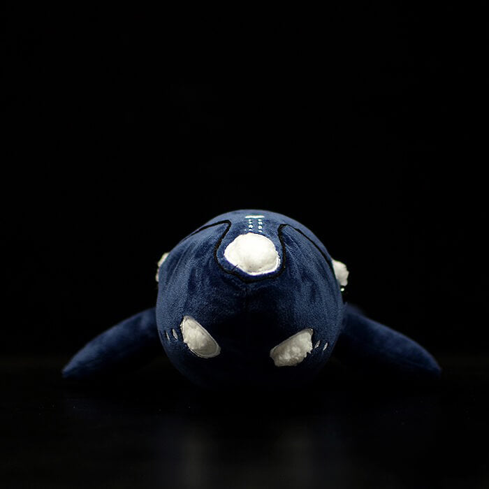 Realistic North Pacific Right Whale Stuffed Animal Plush Toy