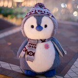 Cute Winter Scarf Penguin Plush Doll