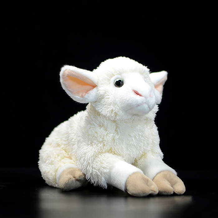 Realistic Sheep Stuffed Animal Plush Toy