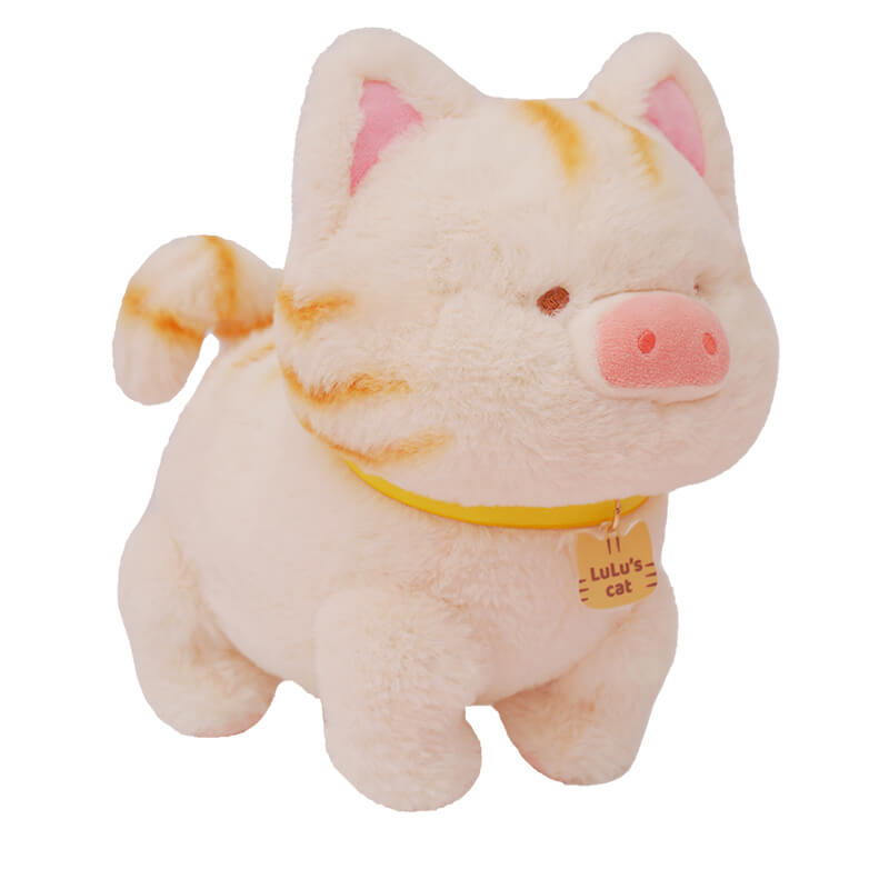 Mixed Piggy Cat Stuffed Animal Plush Toy