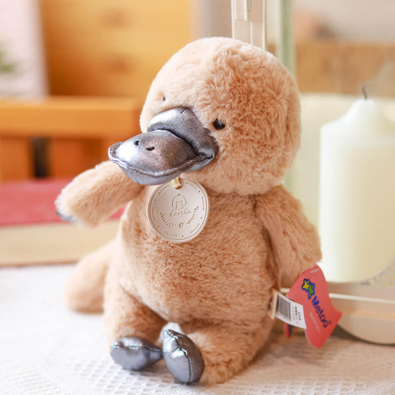 Sitting Cute Platypus Stuffed Animal Duck Plush Toy