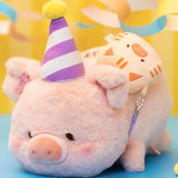 Adorable Party Pig Stuffed Animal Plush Toy, Piggy Plushies