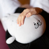 Chubby Banana Pose Spotted Seal Pillow, Stuffed Plush Toys