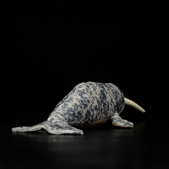 Realistic Narwhal Stuffed Animal Plush Toy