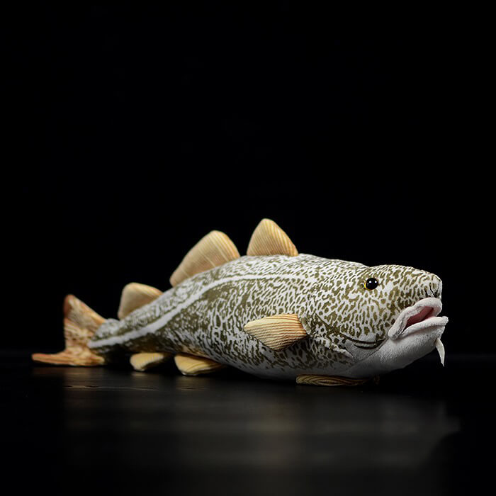 Realistic Cod Fish Stuffed Animal Plush Toy