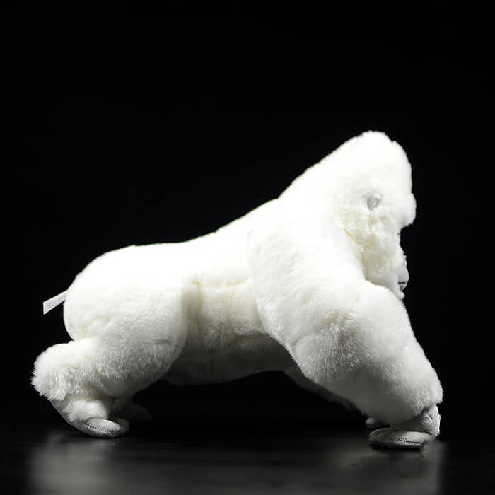 Realistic White Orangutan Stuffed Animal Plush Toy