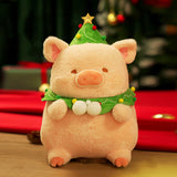 Adorable Christmas Pig Stuffed Animal Plush Toy