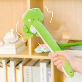 Long Nose Crocodile Stuffed Plush Toy, Body Massage Hammer