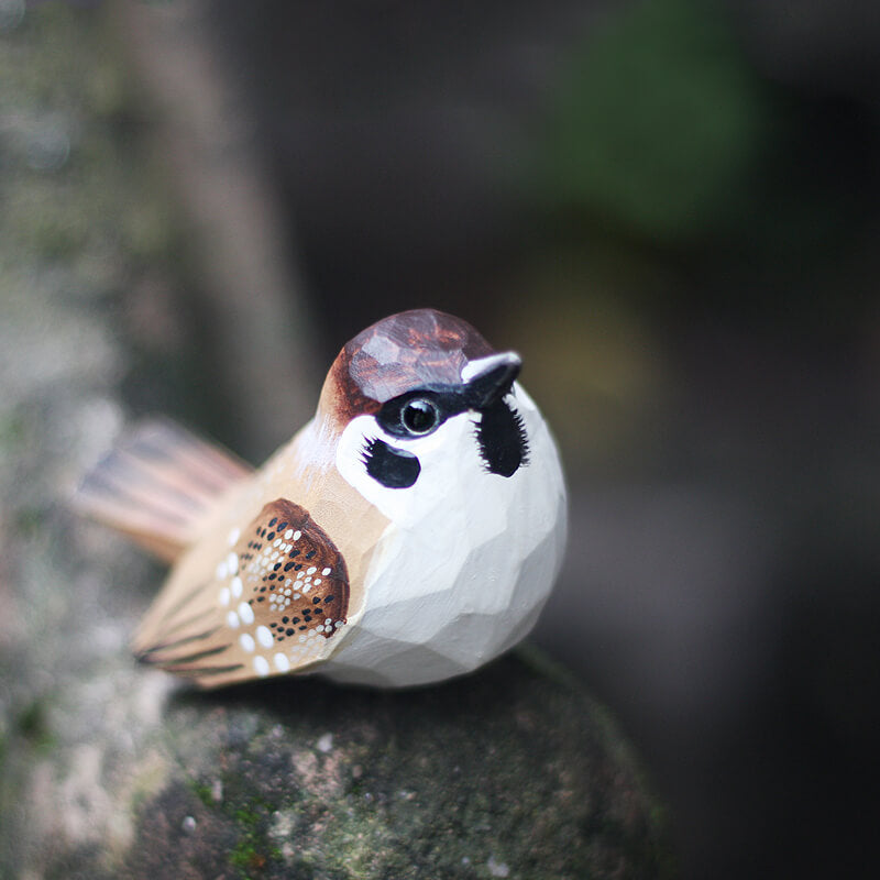 Wooden House Sparrow