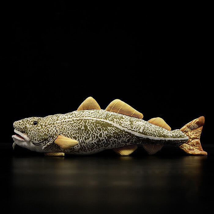 Cod Fish Toy Realistic Cod Fish Stuffed Animal Plush Toy – KEAIART