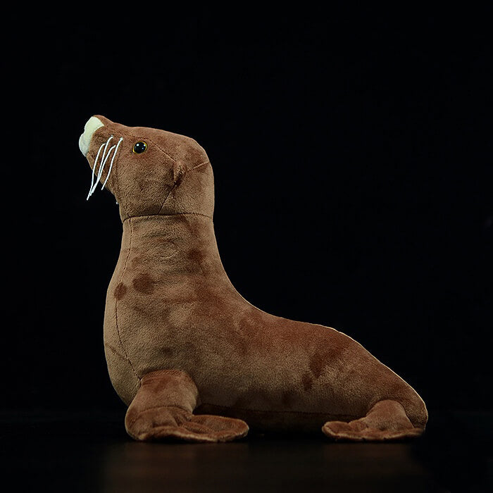 Realistic Fur Seal Stuffed Animal Plush Toy