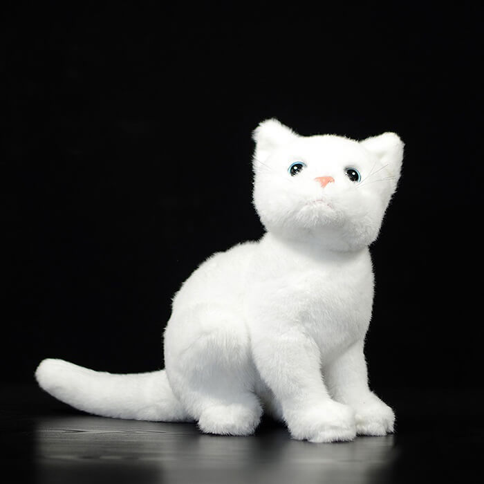 Realistic Cat Stuffed Animal Plush Toy – KEAIART