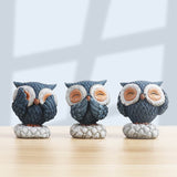 Resin Owl Figurines
