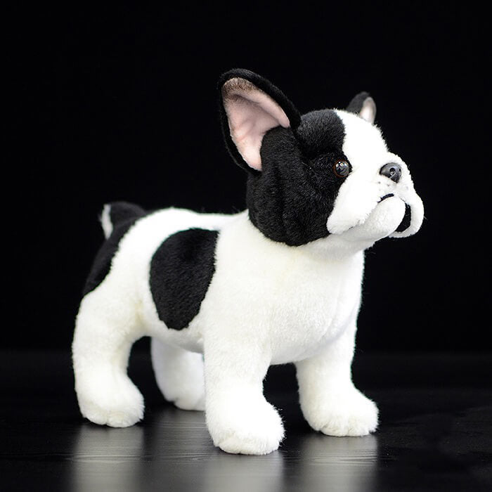 Realistic French Bulldog Stuffed Animal Plush Toy