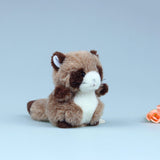 Cute Raccoon Plush Bag Charm, Stuffed Animal Keychain