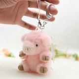 Baby Pig Plush Bag Charm Stuffed Animal Keychain