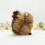 Cute Plush Squirrel Bag Charm, Stuffed Animal Keychain