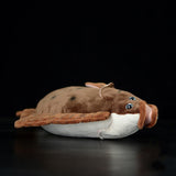 Realistic Flatfish Stuffed Animal Plush Toy